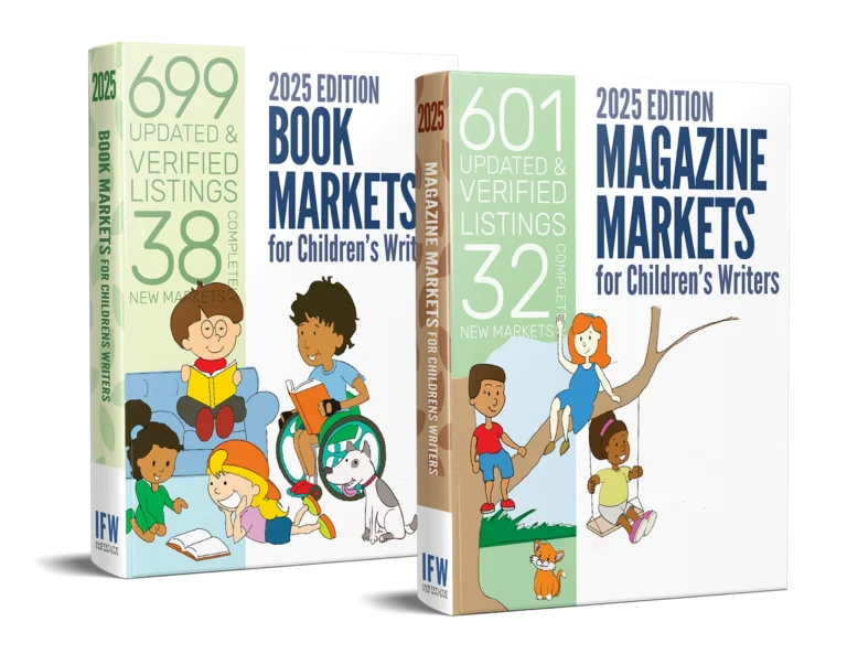 Writers publishing resource with directories of children's publishers and submission guides.