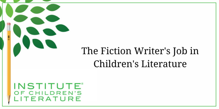 02-13-25 ICL TITLE - The Fiction Writer's Job in Children's Literature